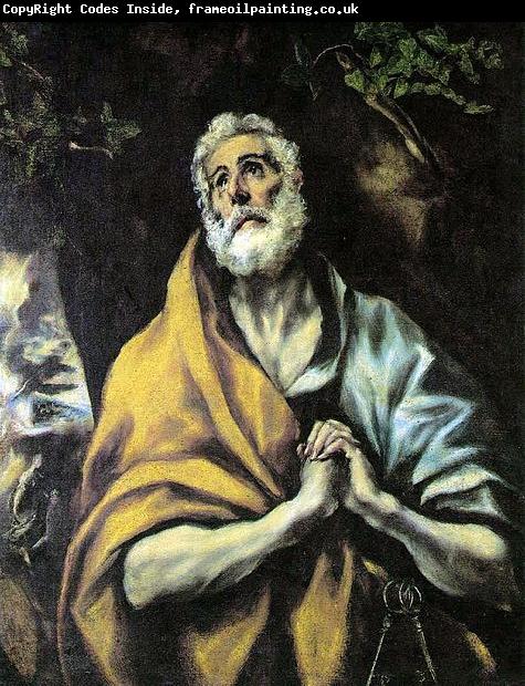 El Greco The Repentant Peter
